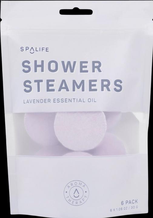 SpaLife Aromatherapie Duschbomben Duschtabs Lavendelöl 6er Pack