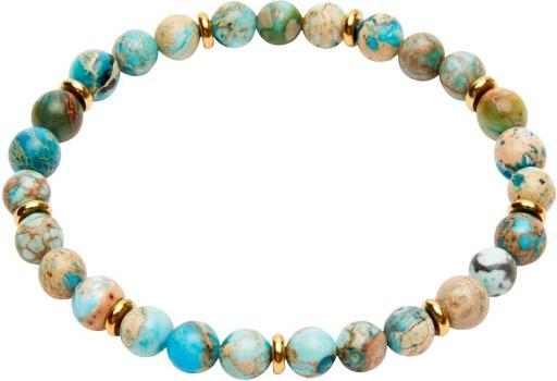Immagine prodotto HCA Armband - "Joyful Spirit" - Aqua Terra Jaspis Blue (18 cm)