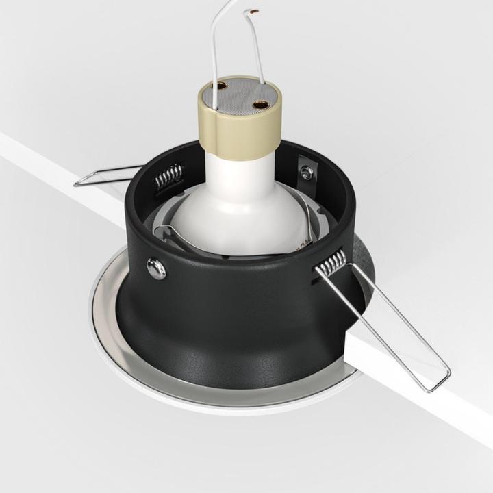 Actual product image Maytoni Yin recessed spotlight for suspended ceilings GU10 Ø98mm (GU10)