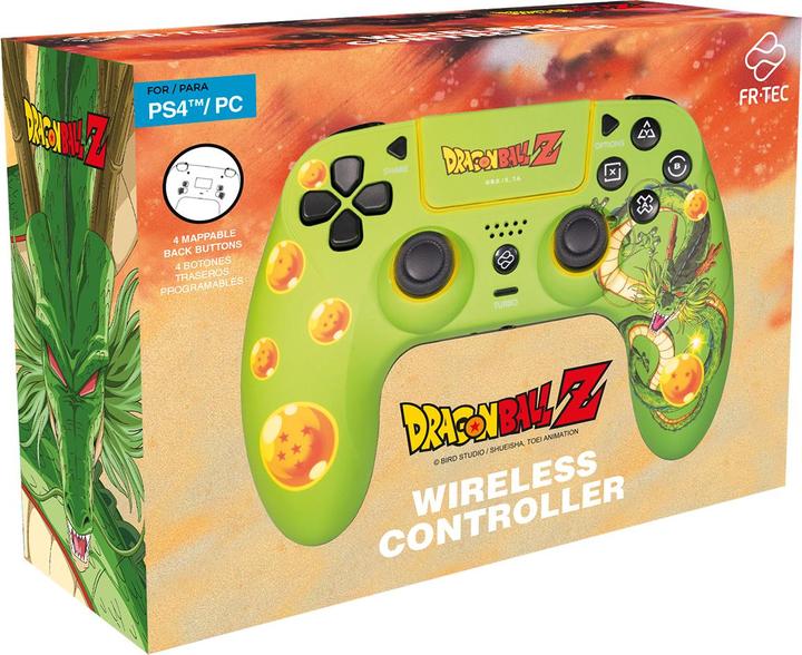Actual product image Blade PS4 Dragon Ball Wireless Gamepad Shenron Compatible with PC and PS4 (PS4, PC)