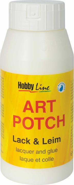 Kreul Art Potch Lack & Leim 750 ml Flasche (Durchsichtig, 750 ml)