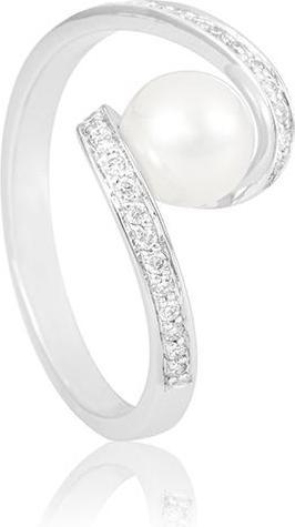 Produktbild Breuning RING - C.ZP/Brill. 0,169 Ct. H/si (54, 750/18 K Gold)