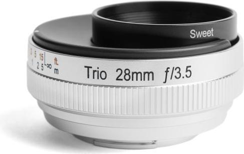 Lensbaby Trio 28 Nikon Z (Nikon Z, APS-C / DX, Plein format, Micro Four Thirds)