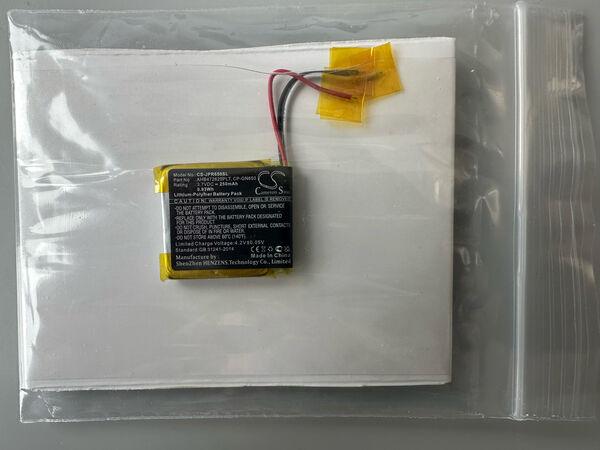 Actual product image FreeVoice Jabra Evolve 65 Replacement Battery (open end)3.7V / 250mAh / 0.93Wh