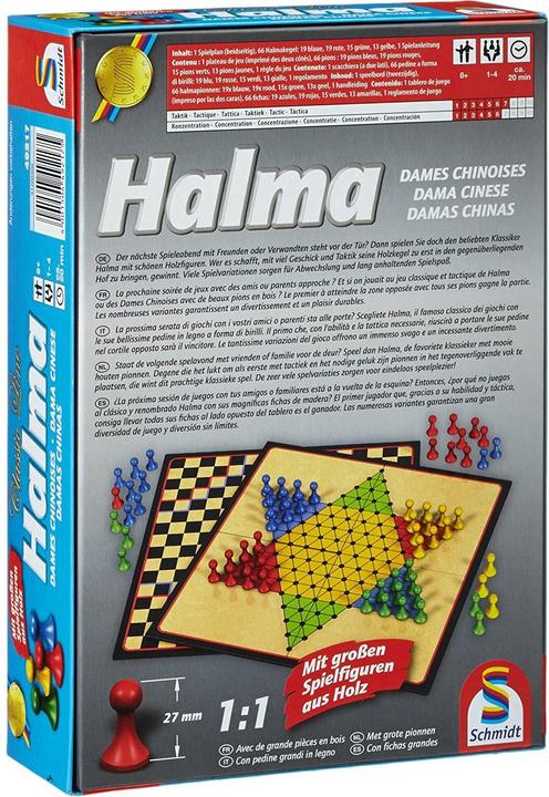 Produktbild Schmidt Spiele Halma (Deutsch, Französisch, Italienisch)