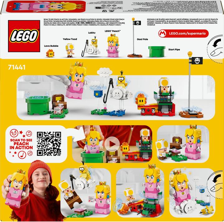 Image du produit LEGO Aventure avec la ® Peach™ interactive (71441, LEGO Super Mario)