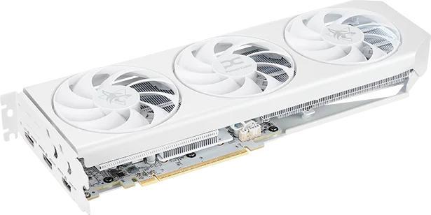 Produktbild Powercolor Radeon RX 9060 XT Hellhound Spectral White - 16GB GDDR6 RAM - Grafikkort (16 GB)