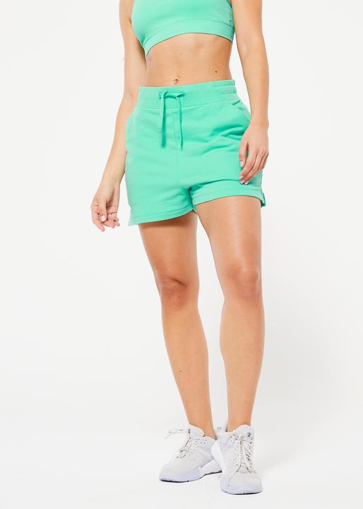 Domyos Shorts Damen Baumwolle mit Tasche - 520 mintgrün (XXL)