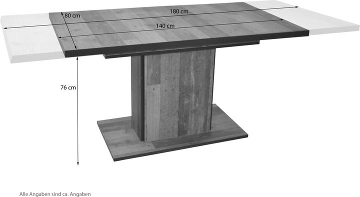Produktbild Möbel Direkt Online Banane (140 x 76 x 80 cm)