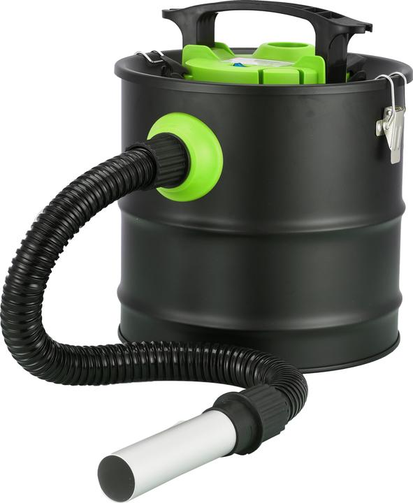 Qlima Aszuiger ASZ 2010 Compact - 800 W - Opvangbak 12 L - Incl. Blaasfunctie en Wasbare Filter - 1,5m Kab (Aschesauger)