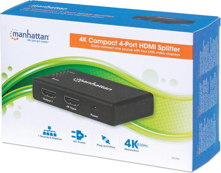 Actual product image Manhattan HDMISplitter
