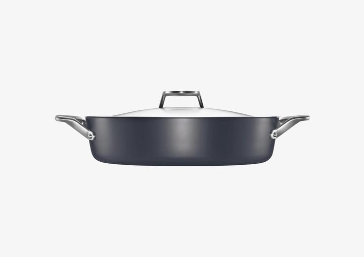 Produktbild Fiskars Taiten Bräter, 28cm (28 cm, Bräter + Schmortopf, Aluminium, Edelstahl)