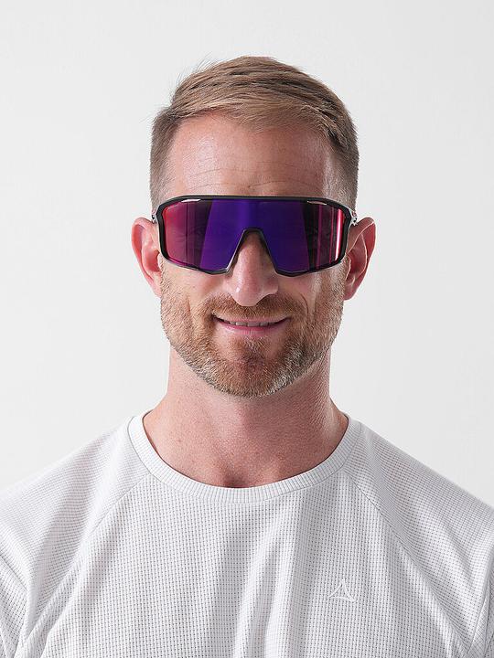 Produktbild Red Bull Spect Radbrille Rumble (Black, Red-Purple Mirror, Purple Mirror, Black)