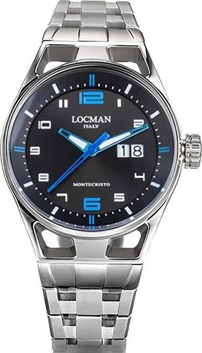 Locman Italy Herrenuhr Montecristo 41 mm Ref. 0546A (Analoguhr, 41 mm)