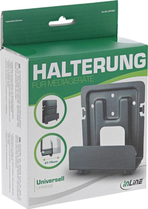 Produktbild InLine Halterung für Mediageräte / Streaming-Boxen