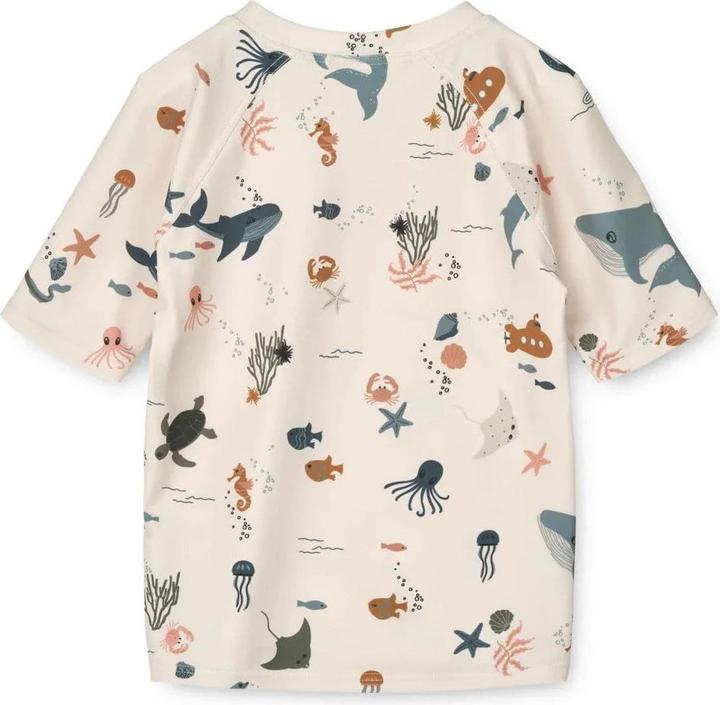Image du produit Liewood Maillot de bain manches courtes Noah Sea Creature Sandy UV50 (86)