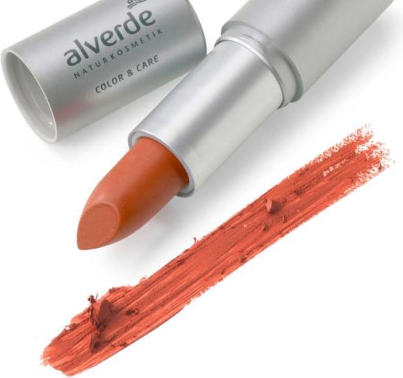 Produktbild dm alverde Lippenstift Color & Care Deep Coral 45 (Deep Coral)