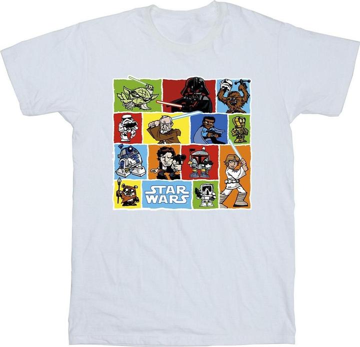 Star Wars Comic Drawing Montage TShirt Jungen