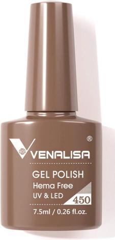 Venalisa Gellack 450 UV/LED (Braun, UV-Gel Lack)