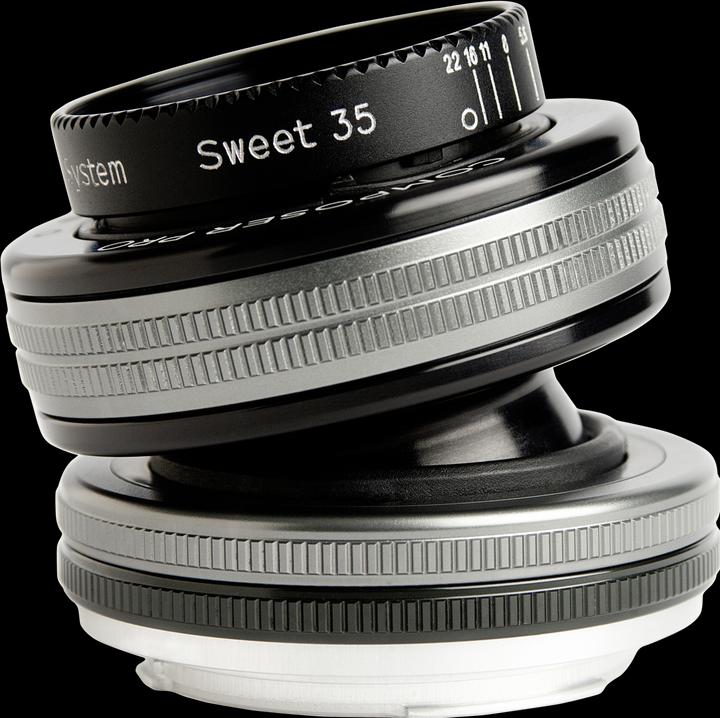 Lensbaby Composer Pro II inkl. Sweet 35 Optik Canon EF (Canon EF, Vollformat, APS-C / DX)