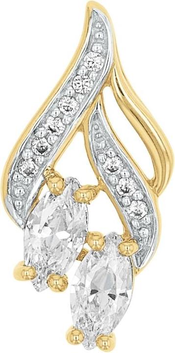 Image du produit Amor Pendentif pour femme, or 375, zirconium synth. (Or 375, 9 ct)