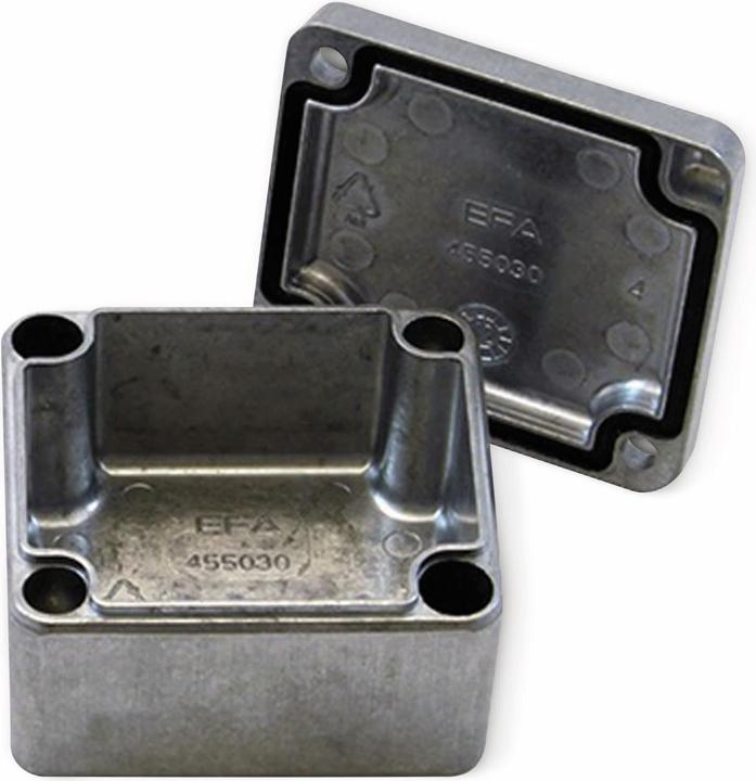 Produktbild Eneroid Alu-Gehäuse Efabox, 50x45x30 mm, blank, IP68 (Gehäuse)