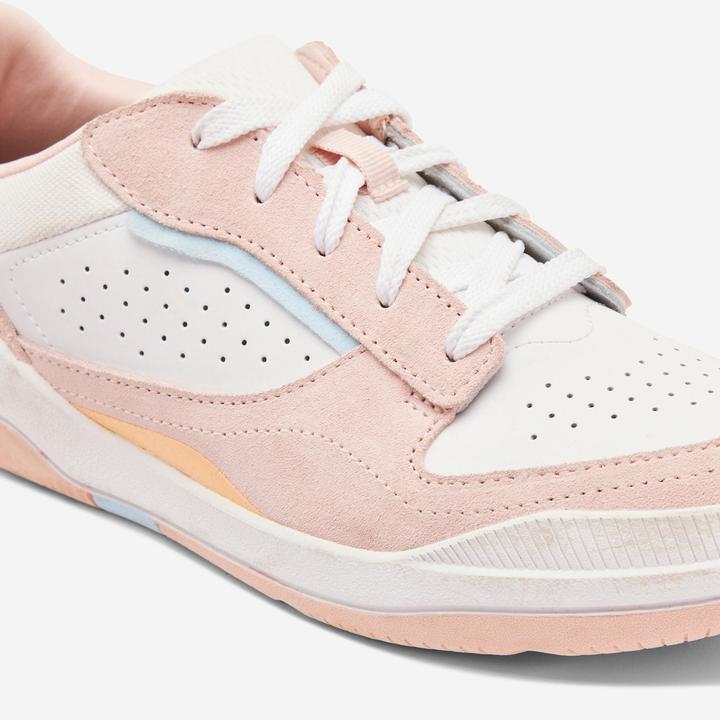 Immagine prodotto Decathlon Scarpe da ginnastica stringate da bambino - Playventure City bianco/rosa (38)