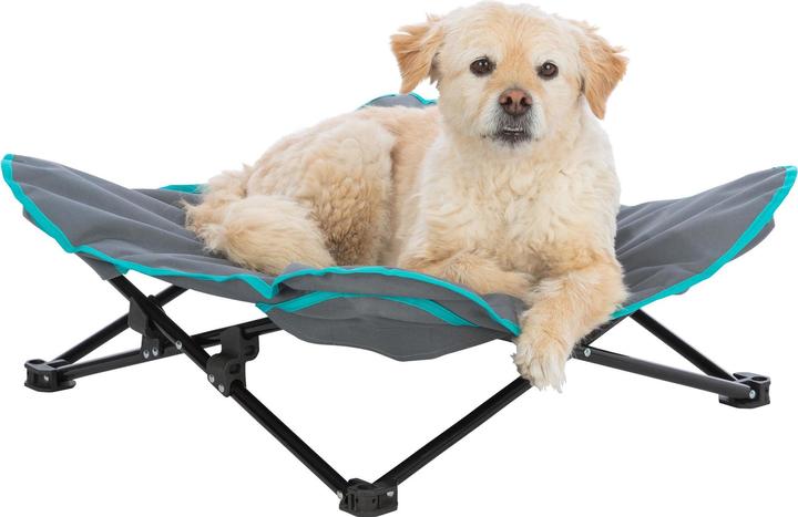 Productafbeelding Trixie Campingbedje, tot 15 kg, 69 x 20 cm, donkergrijs/benzine (Hond)
