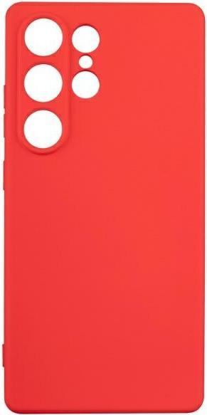 Actual product image Beline Silicone Case Samsung S25 Ultra red (Samsung Galaxy S25+)