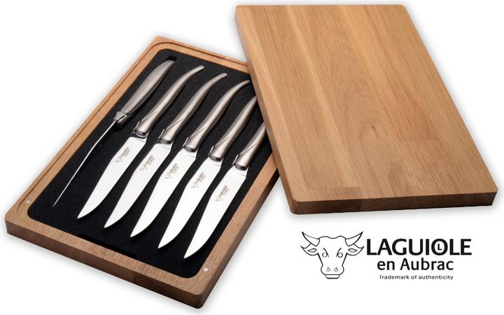 Laguiole en Aubrac Steakmesser (6 Stück, Messer)