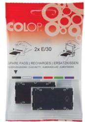 Image du produit Colop Tampon encreur E/30 noir 2 pièces