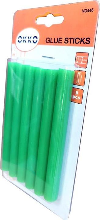 Okko GLUE STICKS 6PCS SET.11.2X100MM.GREEN