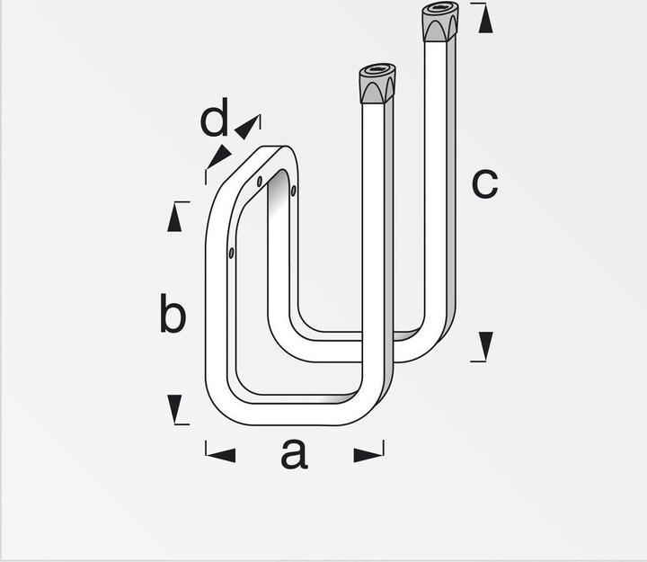 Image du produit Alfer Porte-bottes acier