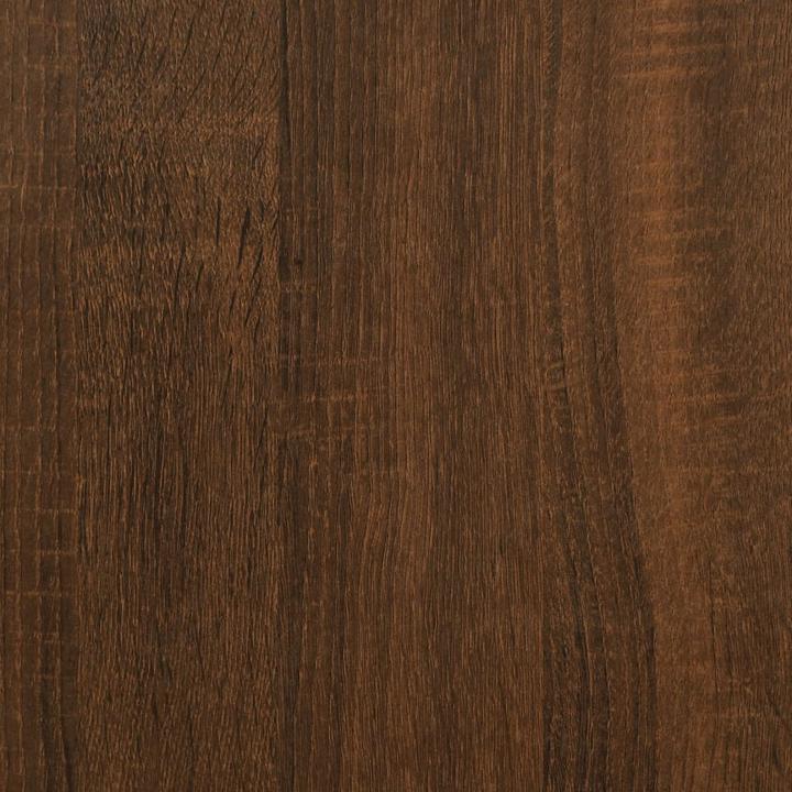 Image du produit VidaXL Plattenschrank Braun Eichen-Optik 84,5x38x48 cm Holzwerkstoff