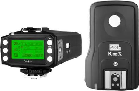Produktbild Pixel i-TTL Radio Blitzauslöse Set King Pro für Nikon