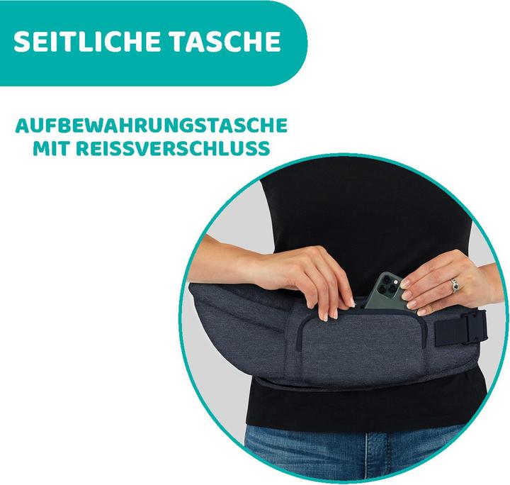 Actual product image Chicco hip seat
