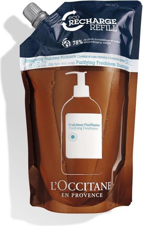 Actual product image L'Occitane Aroma ECO Recharge Shampoo Purifiant (500 ml)