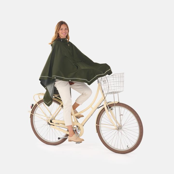 Produktbild Weathergoods IMBRIS Regen-Poncho, Grün, S-M (S, M)