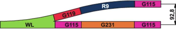 Produktbild Piko Gerade G239 VE6 (Spur H0)