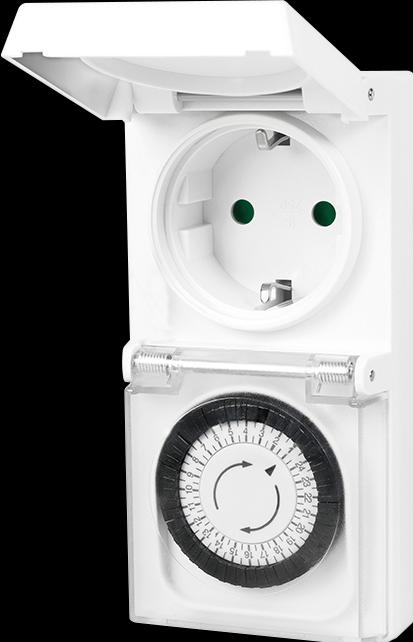 Actual product image LogiLink Mechanical timer, IP44, outdoor