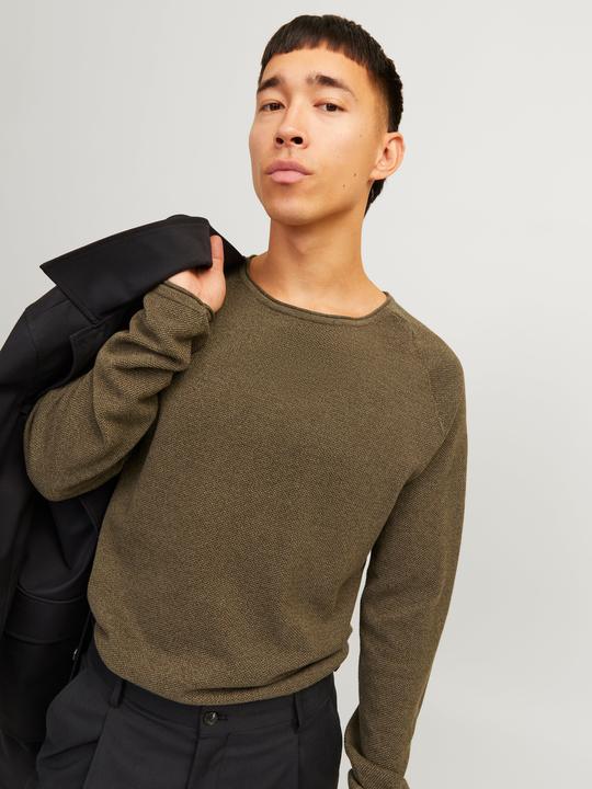 Immagine prodotto Jack & Jones Pullover a maglia liscia Pullover a maglia con collo rotondo (S)
