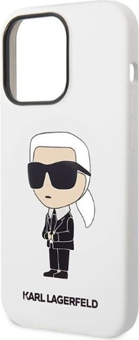 Actual product image Karl Lagerfeld iPhone 14 Pro Max Liquid Silicone Ikonik NFT Case (Apple iPhone 14 Pro Max)