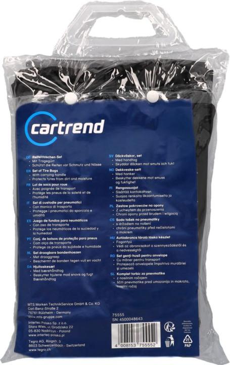 Actual product image Unitec Tire bag set
