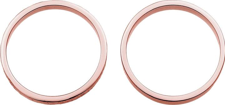 Image du produit Elli Bague à ruban, Organic, Ring Set (52, Argent 925)