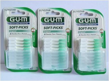 Produktbild GUM SUNSTAR 632 Borsten Soft Picks Regular (40 x)