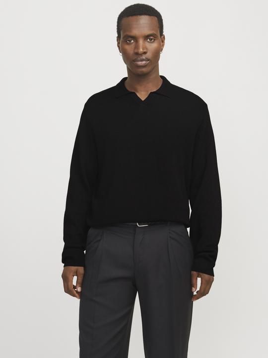 Produktbild Jack & Jones Jprwason Knit Split Neck Styd Aw24 (L)