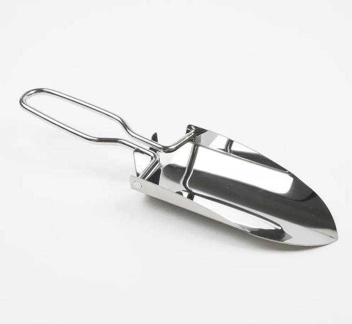 Swissdetector Miniescavatore pieghevole in acciaio inox senza borsa di trasporto