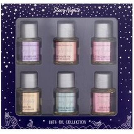 Image du produit The Indulgent Bathing Collection d'huiles de bain Starry Nights (Set soin capillaire)