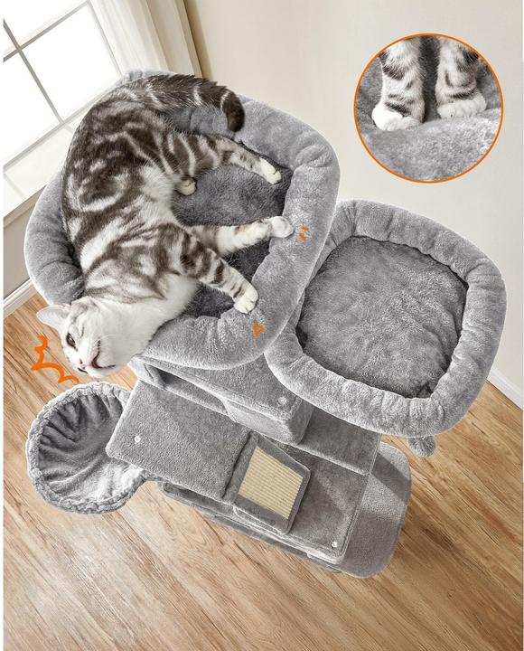 Immagine prodotto Feandrea Cat Spa (206 cm, Grigio)