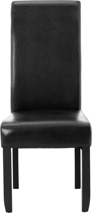 Produktbild Fromm & Starck Polsterstuhl 2er Set Holzbeine bis 180 kg Hochlehner Esszimmerstuhl schwarz